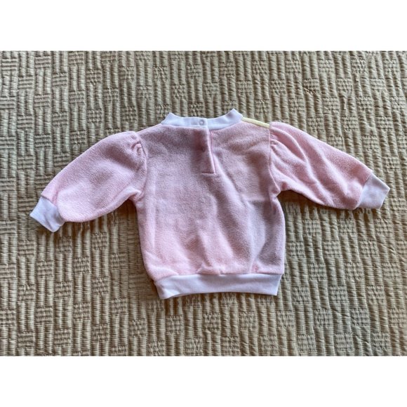 Vtg 12M Small Steps Pastel Color Block Applique Sweatshirt and Sweatpants Set - Picture 5 of 10